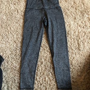 Aerie gray heathered leggings